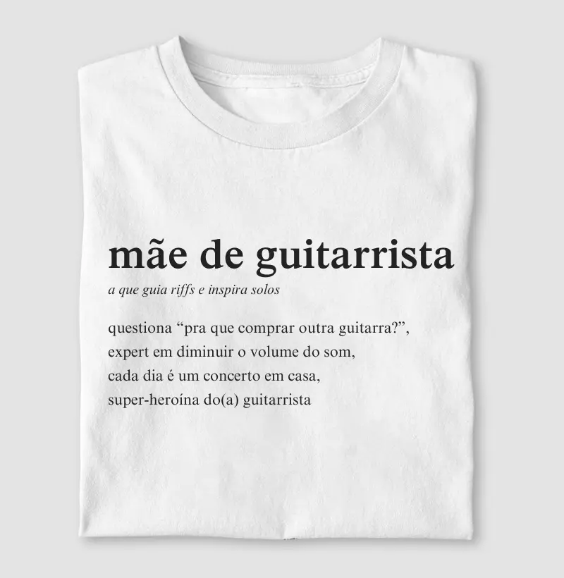 Definição mãe de guitarrista