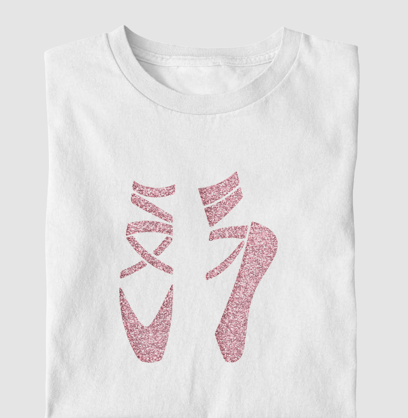 Camiseta Infantil Ballet Shoes