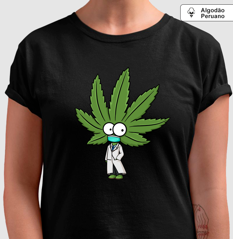 Camiseta Algodão Peruano Leaf Doctor