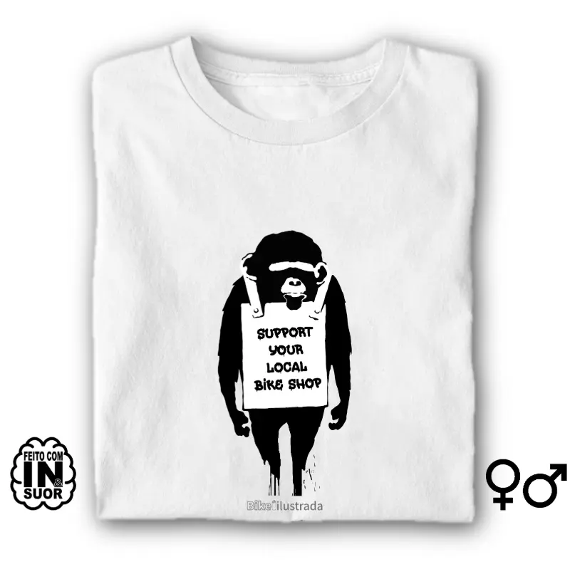 Banksy Monkey - Support