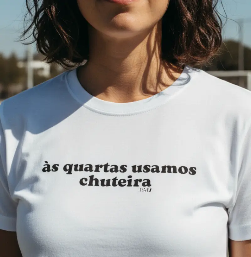 Às quartas usamos chuteira