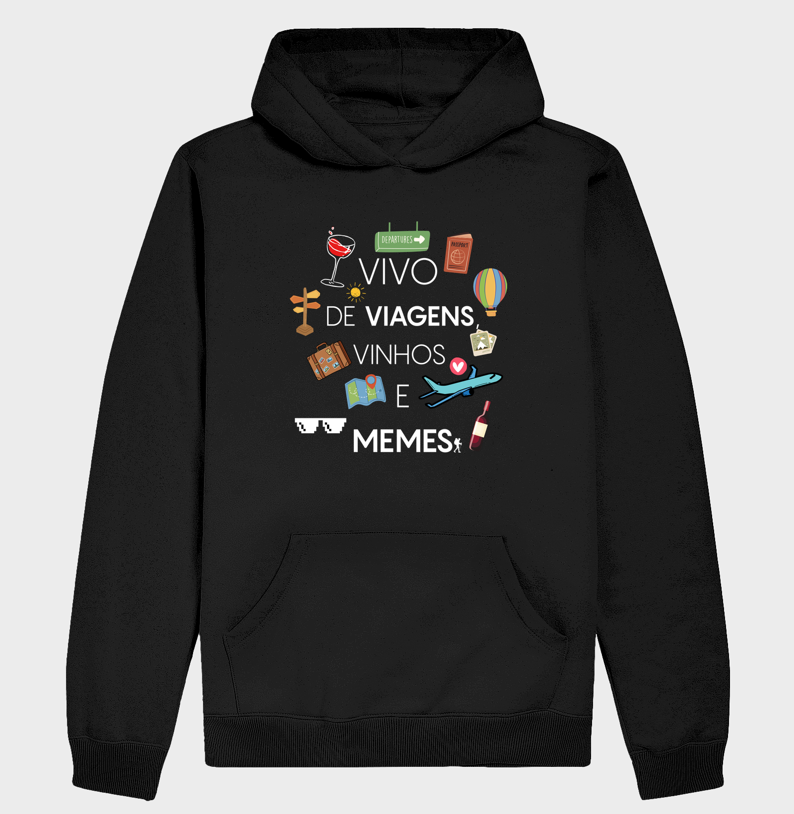 Vivo de Viagens, Vinhos e Memes
