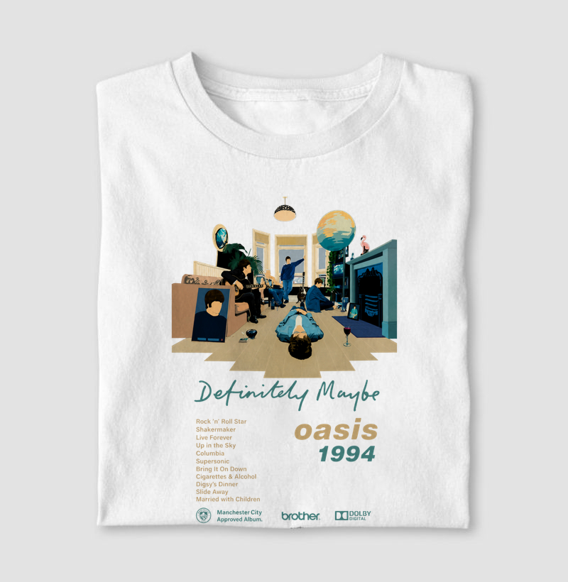Camisa - Definitely Maybe 