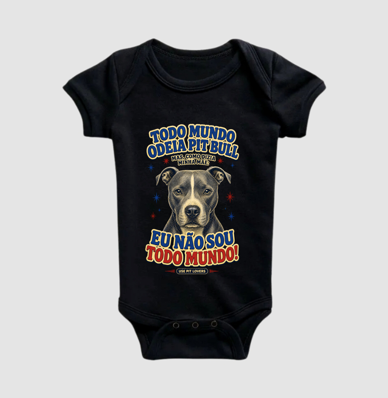 TODO MUNDO ODEIA PIT BULL MAIS COMO DIZIA MINHA MÃE EU NÃO SOU TODO MUNDO!