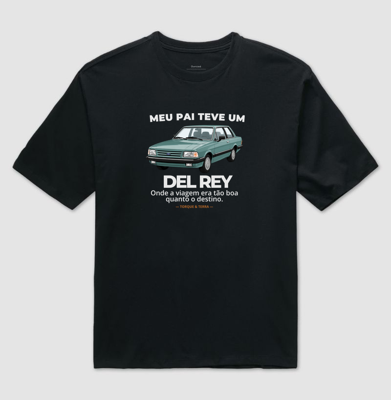 Meu pai teve um - DEL REY - verde - Camiseta Oversized