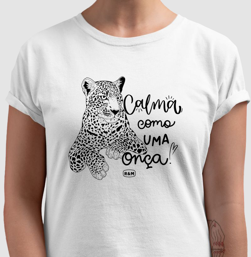 Calma como uma onça 