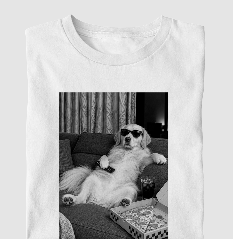 🐶🍕 Golden & Chill 🕶️✨