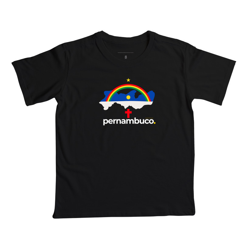 Camiseta PERNAMBUCO (versão colorida) | OxenteWear