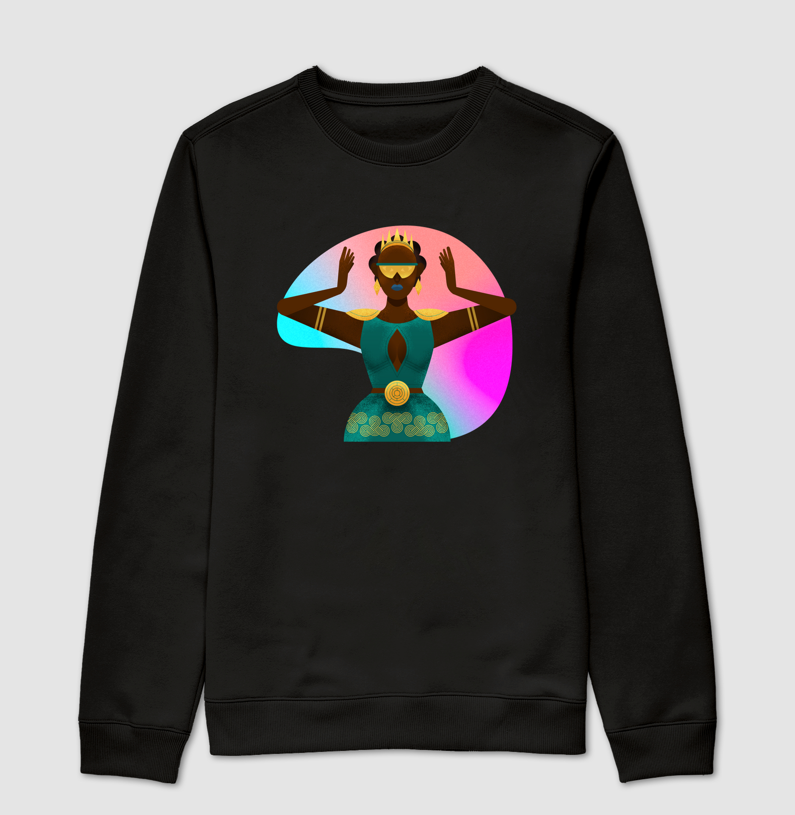 Camiseta Original Afrofuturista Moda