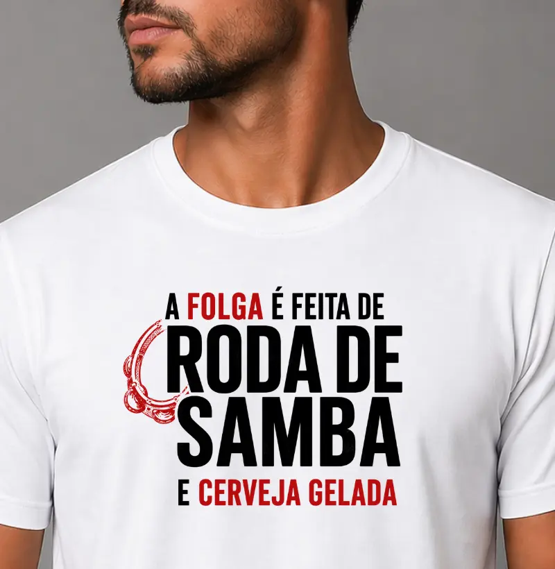 Minha folga é roda de samba