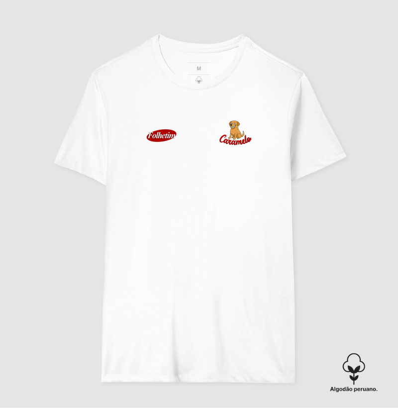 Caramelo - Camiseta Algodão Peruano