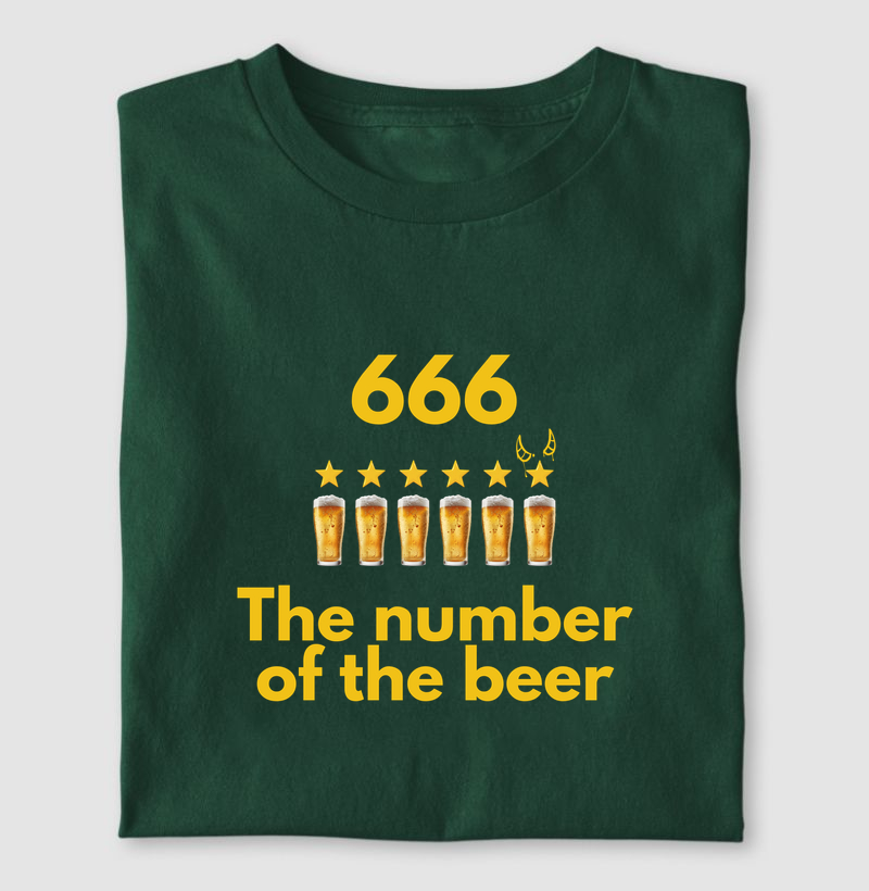 666 The number of the beer