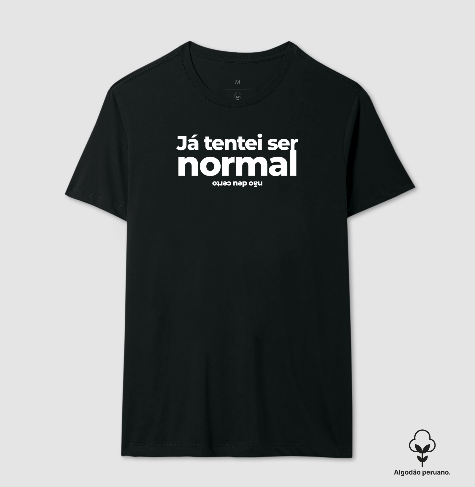 ja tentei ser normal