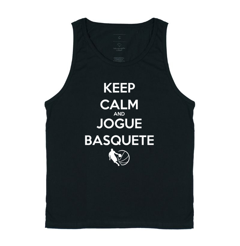 KEEP CALM AND JOGUE BASQUETE