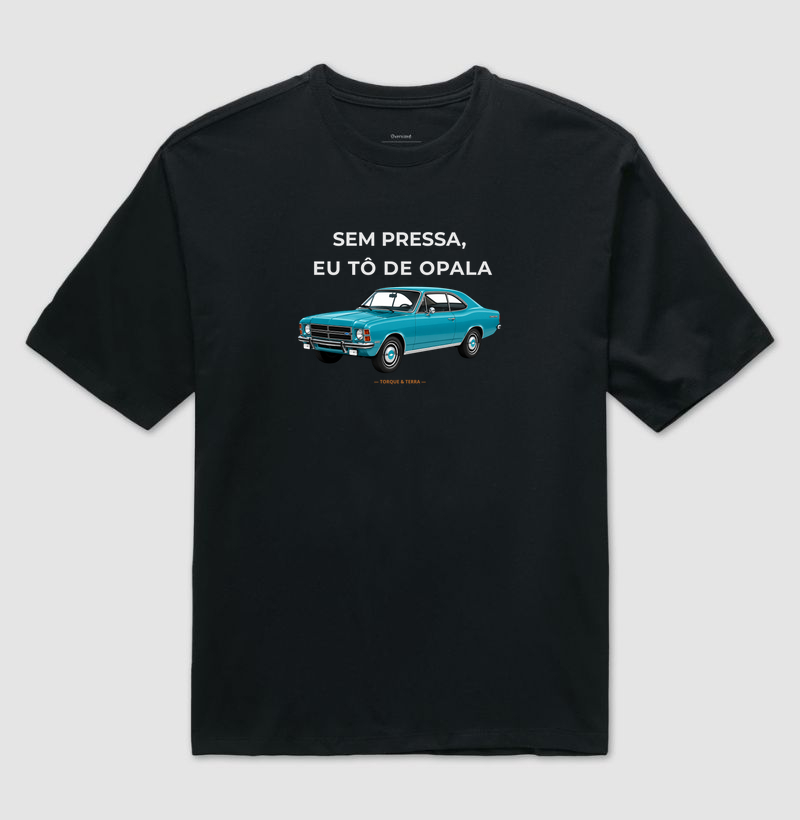 Sem pressa, eu tô de Opala - azul claro