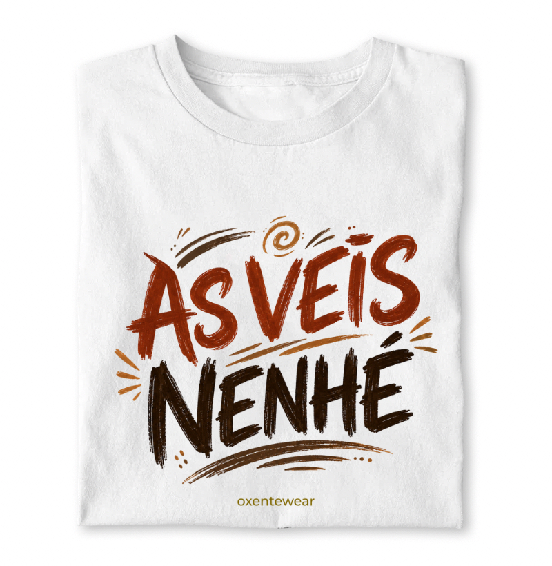 Camiseta As veis nenhé | OxenteWear