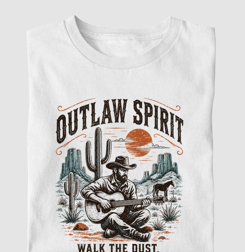 Camiseta Country Outlaw Spirit
