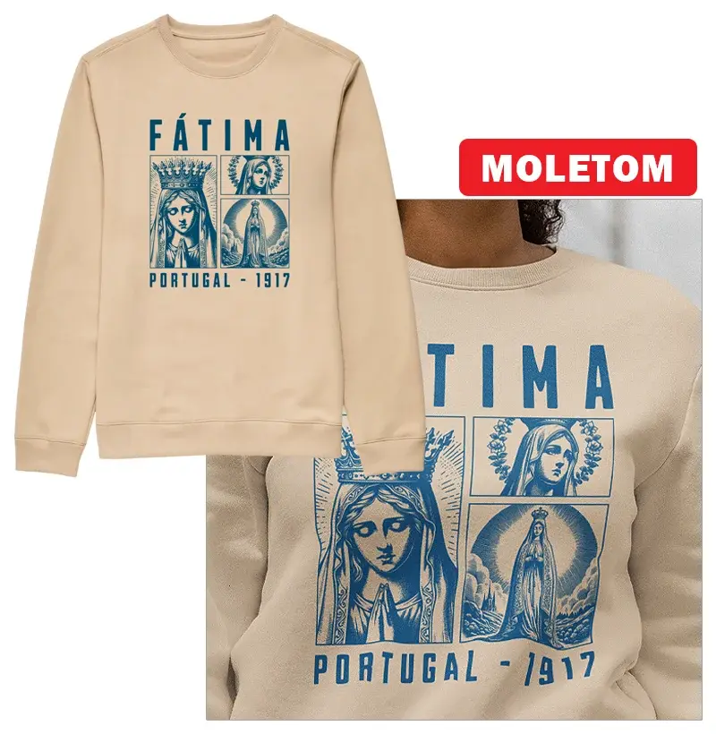 Nossa Senhora de Fátima Moletom