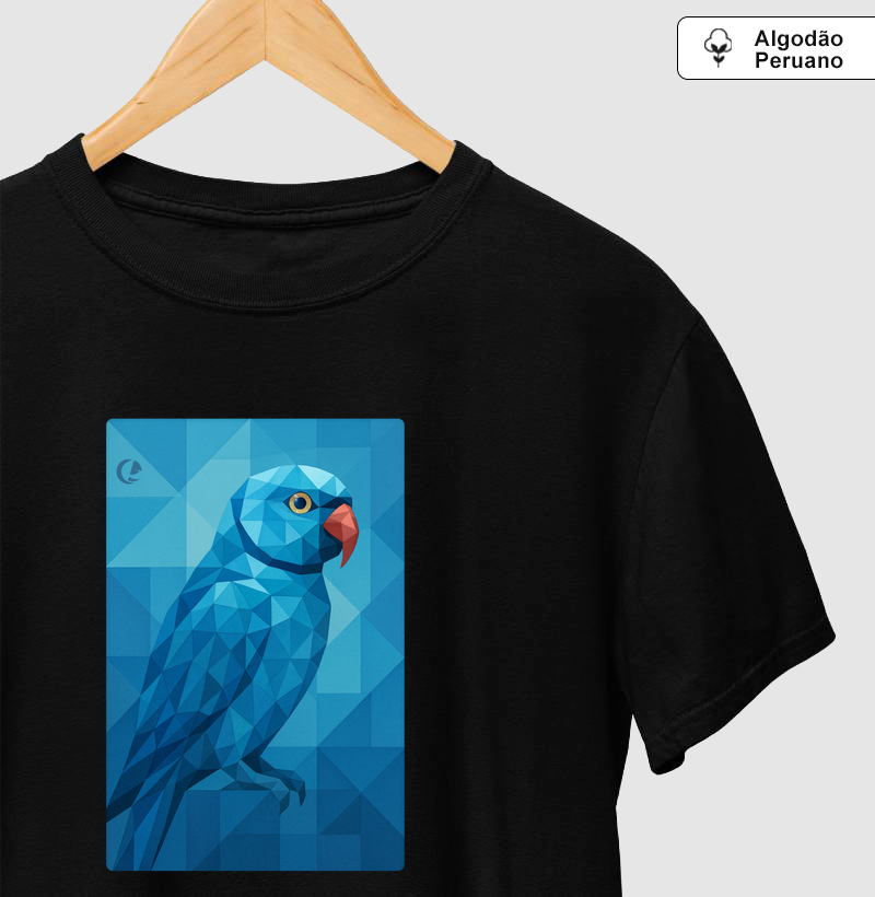 Camiseta Algodão Peruano Ringneck - Geométrico 