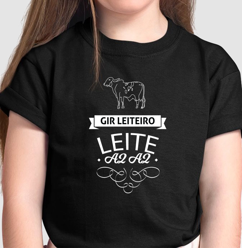 Gir Leiteiro - A2A2 - Camiseta Infantil
