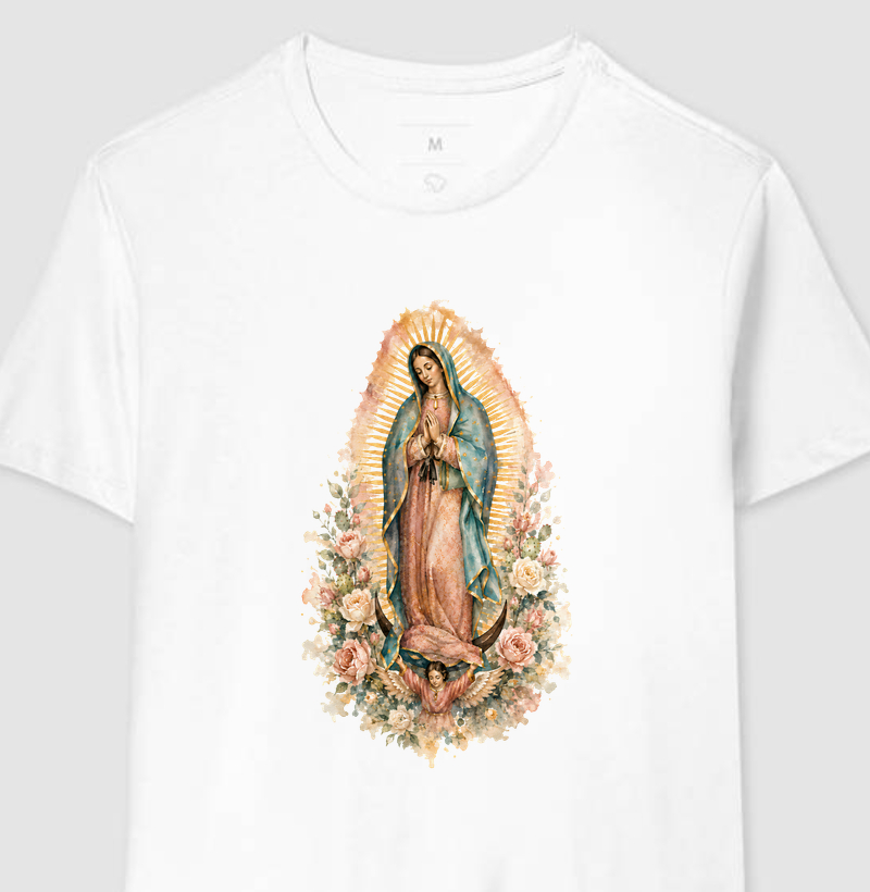 Nossa Senhora de Guadalupe — Rosas de Tepeyac - Camiseta