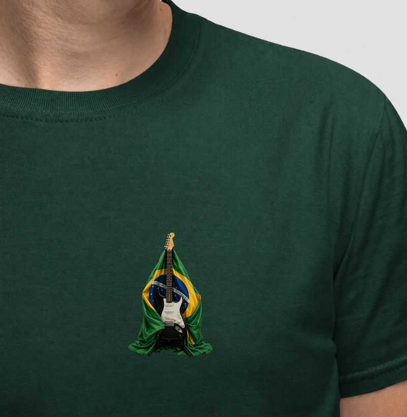 GUITARRA, BANDEIRA BRASIL