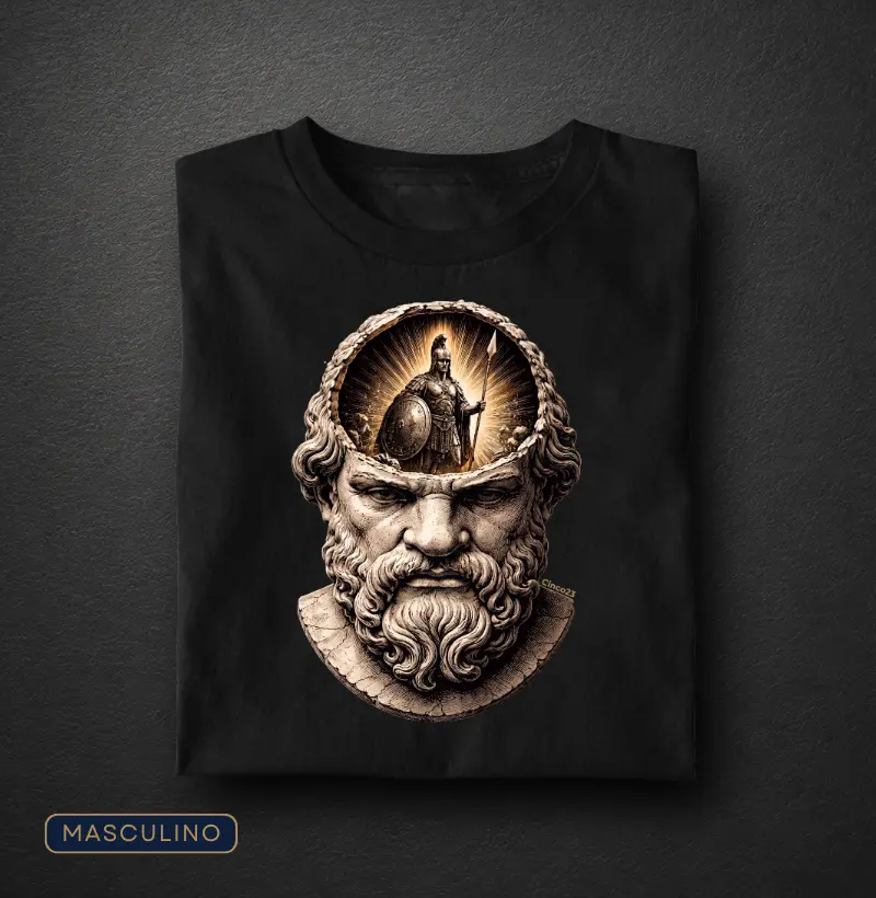 Camiseta: Mente do guerreiro