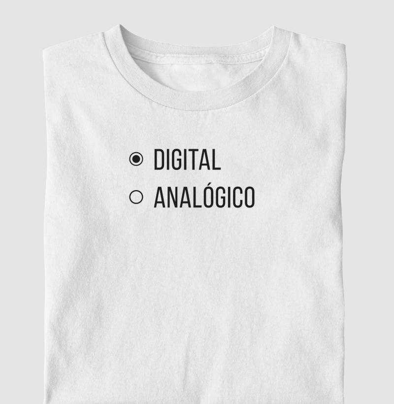 Analógico ou Digital?