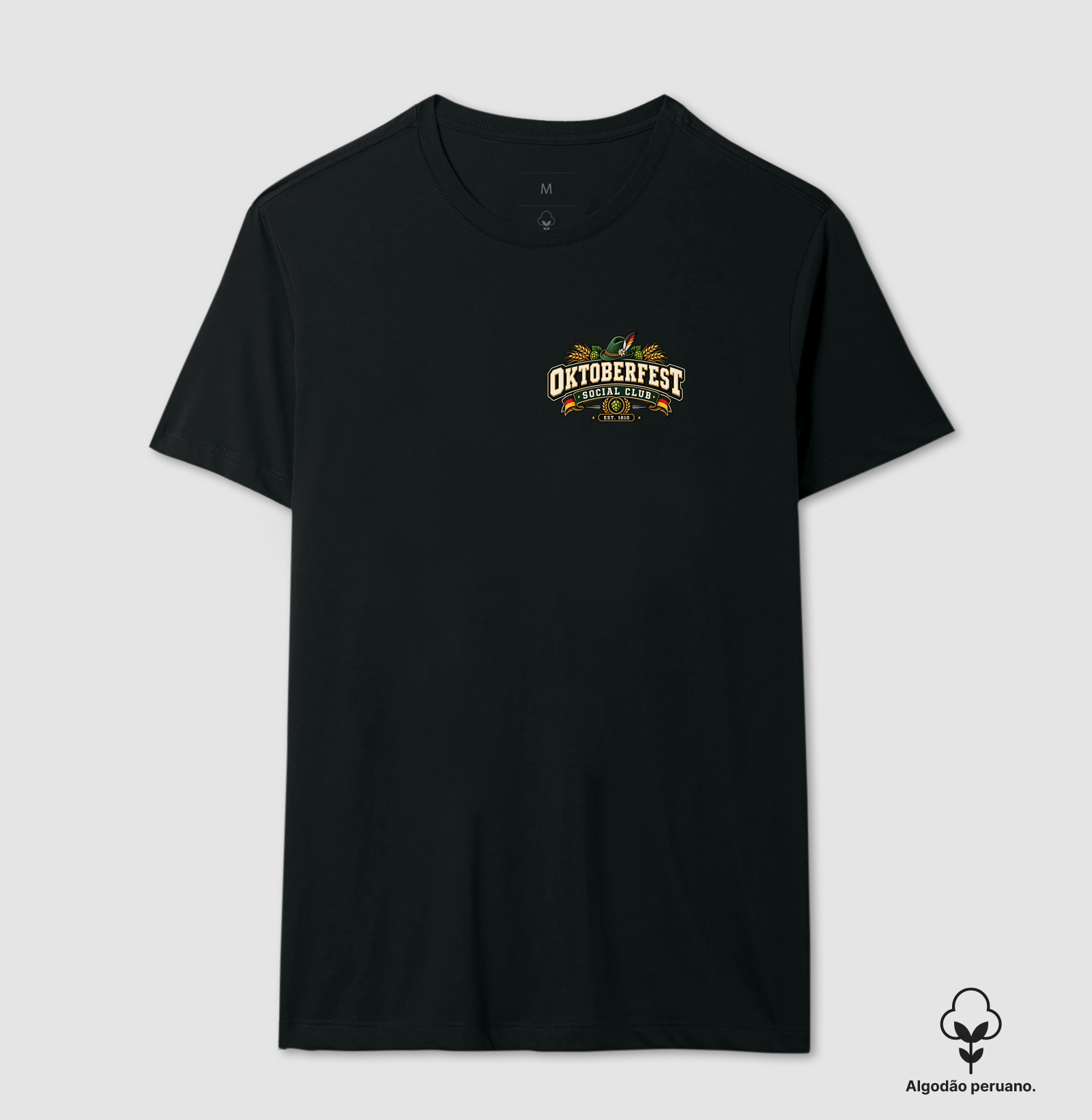 Oktoberfest Social Club Mini - Camiseta Algodão Peruano