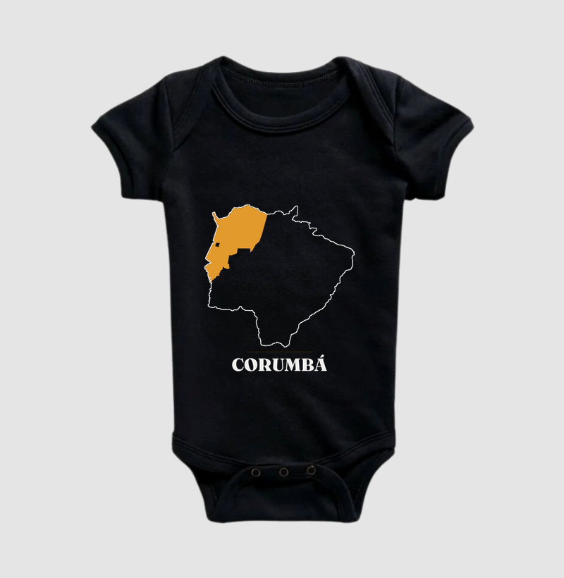 Corumbá | Traço MS - Body Infantil