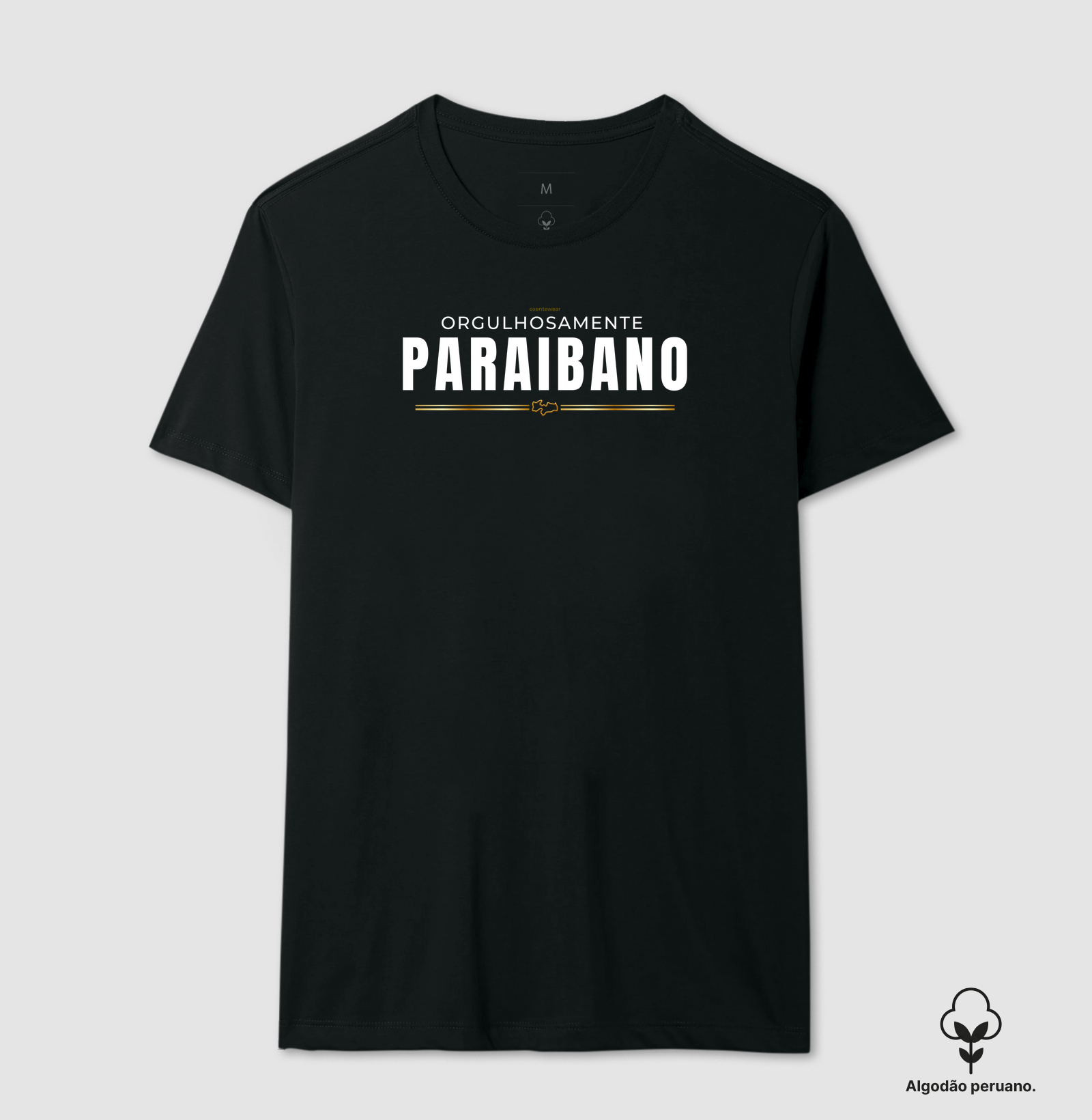 Camiseta Orgulho Paraibano | OxenteWear - Camiseta Algodão Peruano