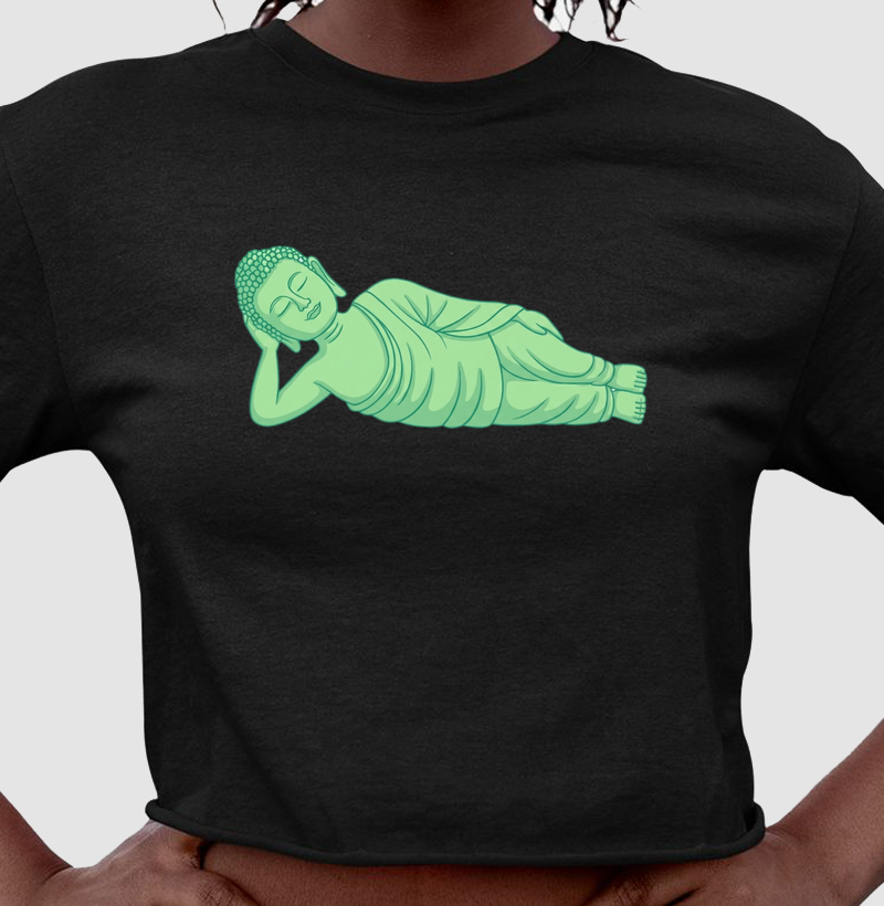 Buda Deitado - Minimalista