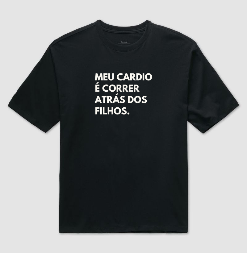 Meu cardio é correr atrás dos filhos