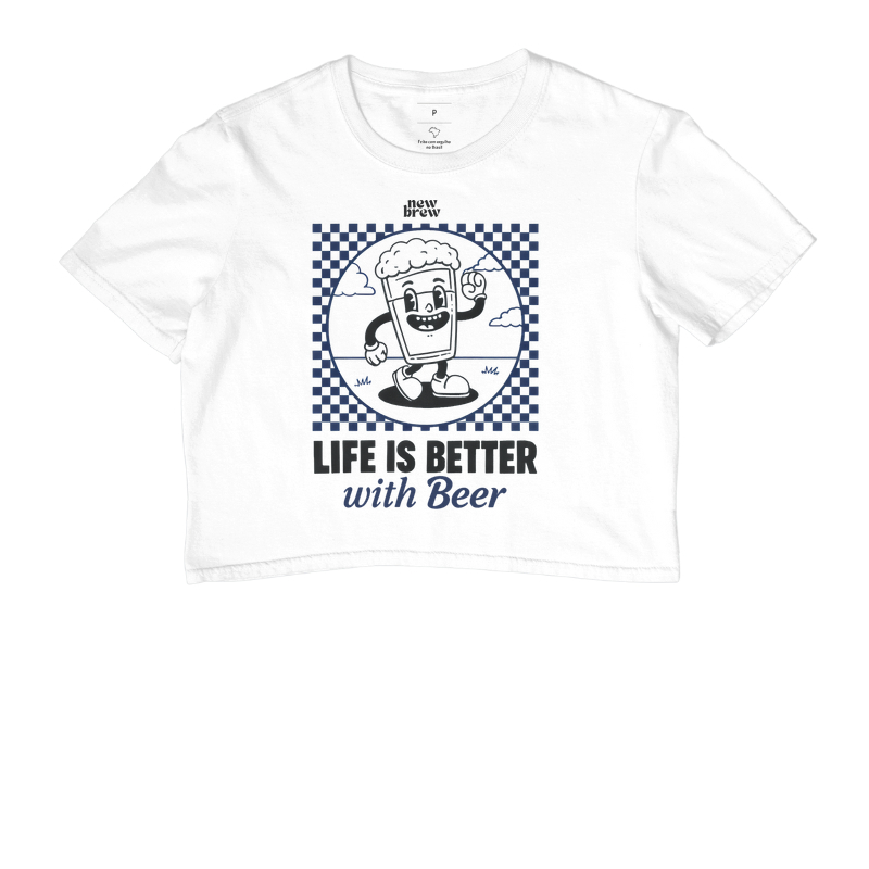 Life Is Better With Beer Retro - New Brew