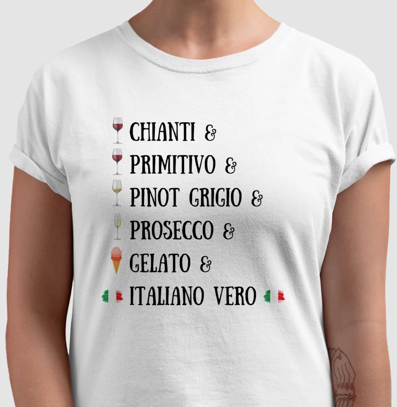Camiseta Personalizada Italia