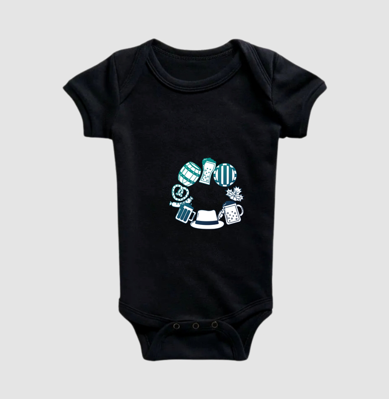 Símbolos do Oktoberfest – Estilo Minimal Alemão