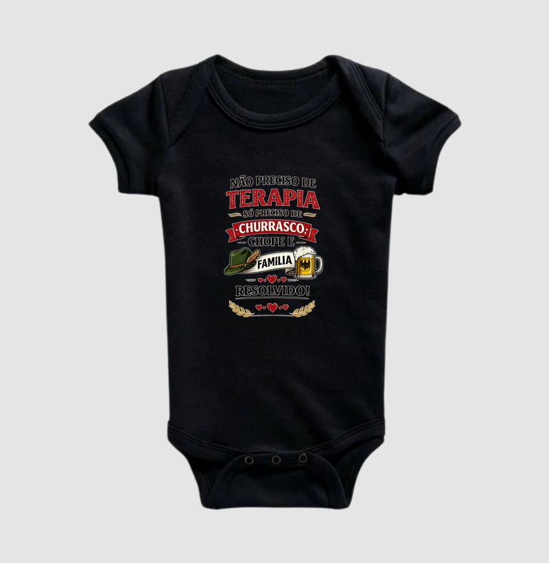 Não Preciso de Terapia - Body Infantil