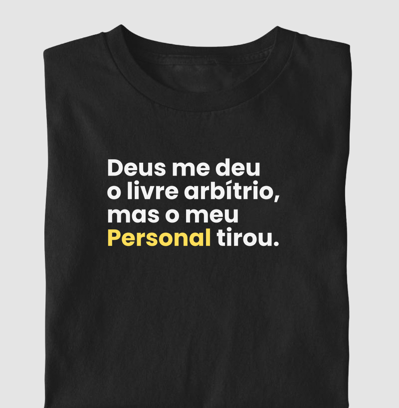 Deus me deu o livre arbítrio 1