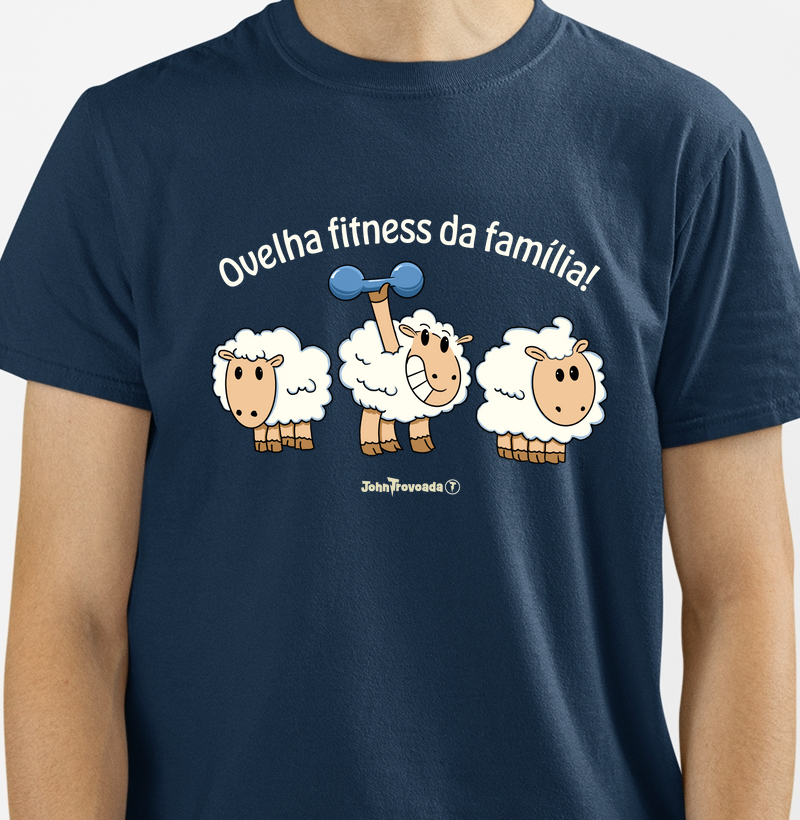 Camiseta Ovelha fitness da família
