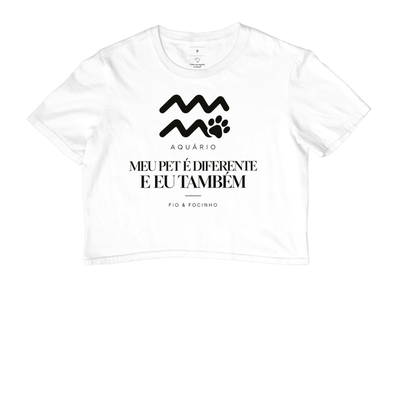 Aquário (Meu Pet É Diferente E Eu Também) - Cropped