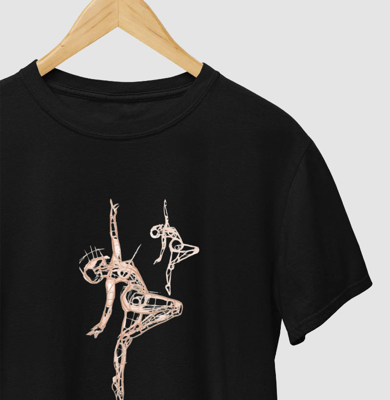 Desenho dança - rosa