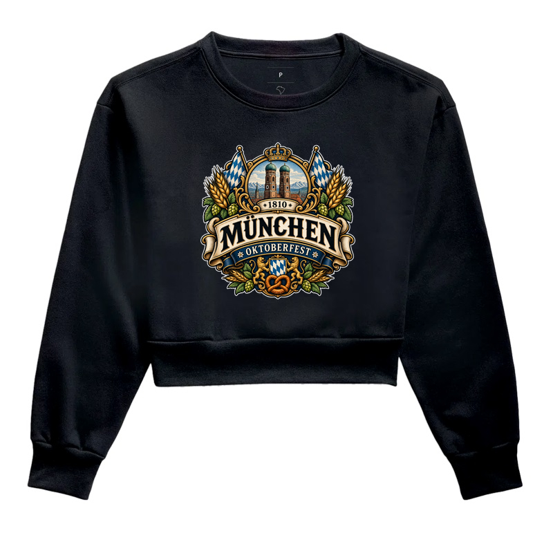 München Oktoberfest 1810 - Cropped Moletom