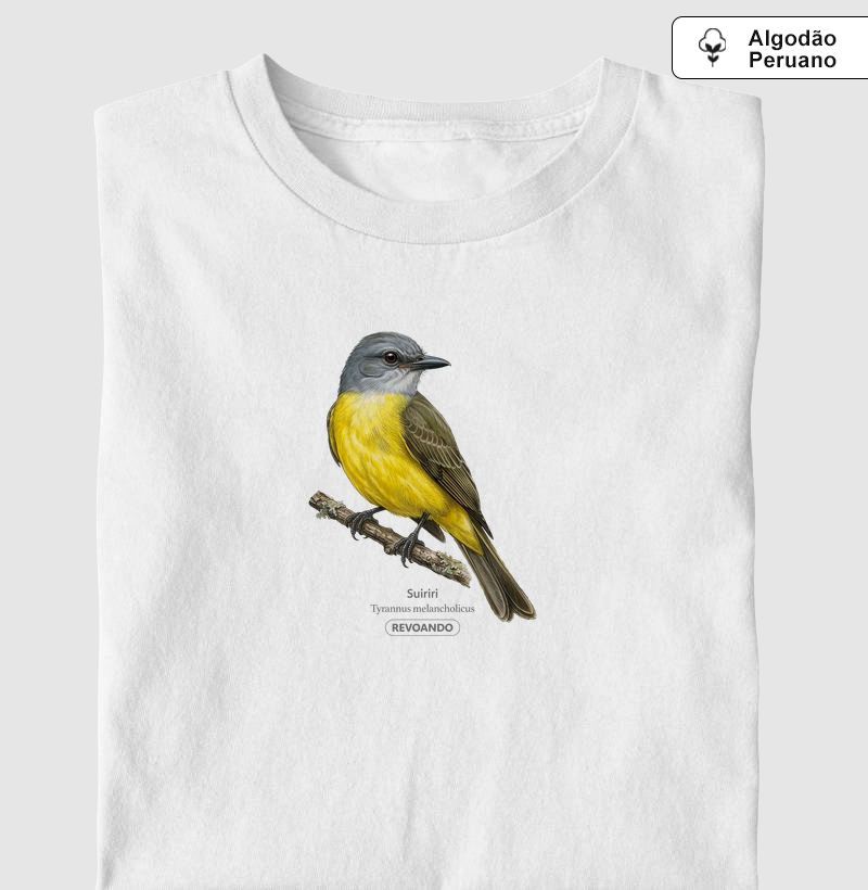 Traços Alados - Suiriri - Algodão Peruano