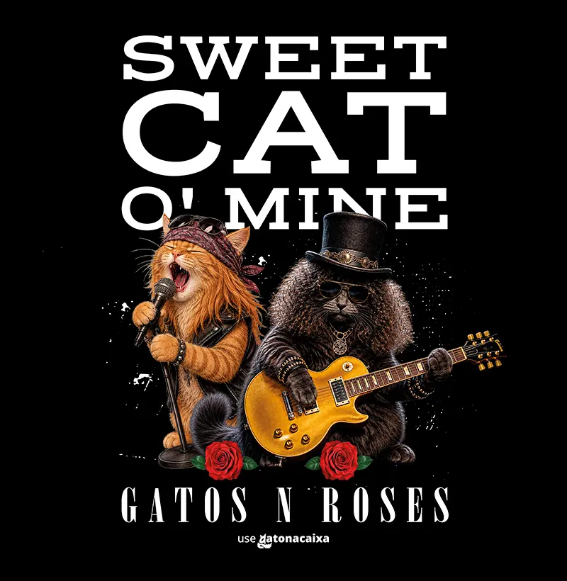 Gatos N’ Roses - Sweet Cat O’ Mine