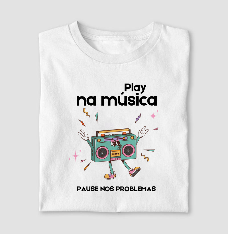 Play na música, pause nos problemas