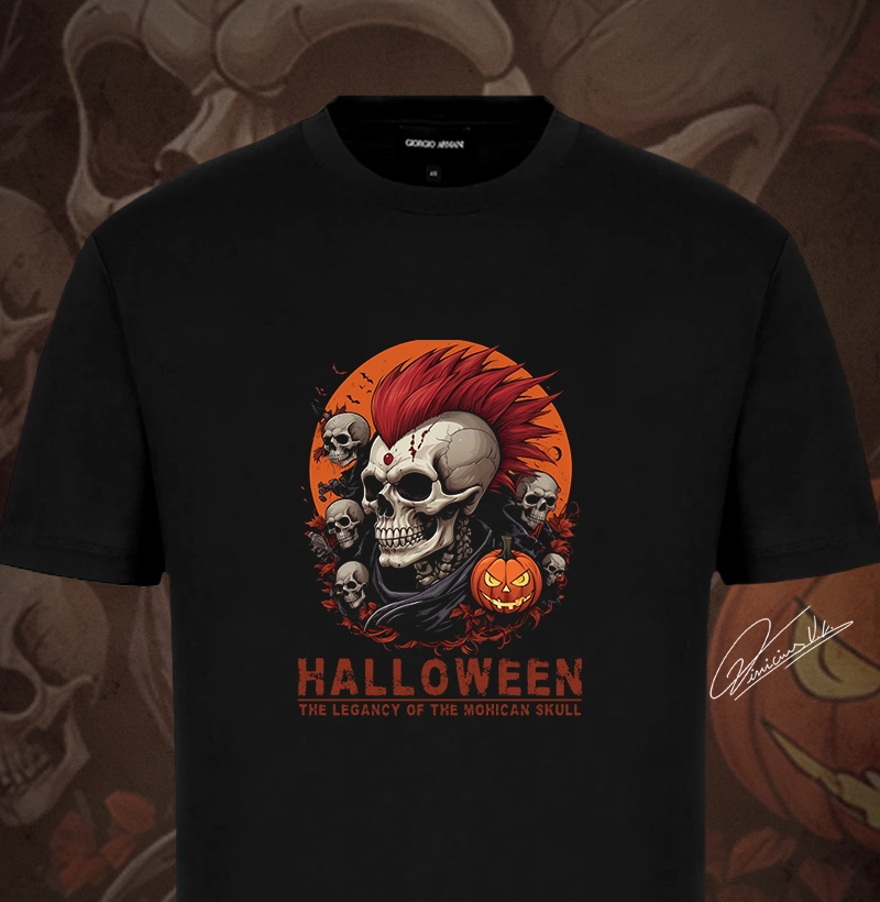 Halloween The Legancy of the Mohican Skull