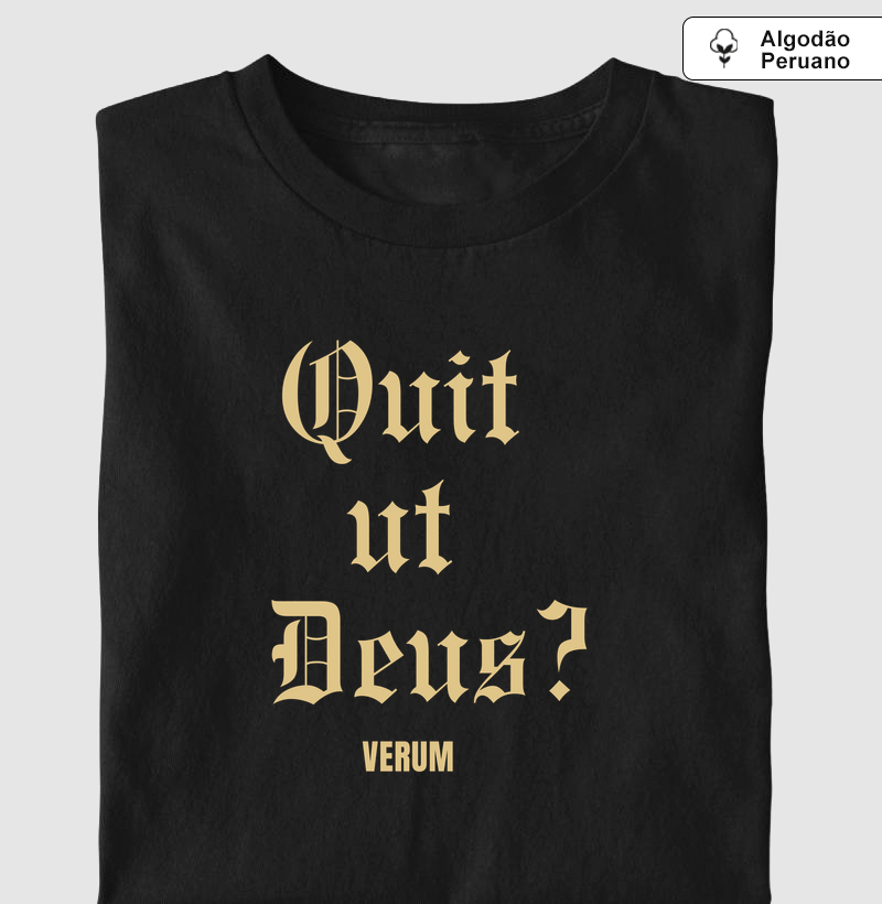Camiseta Alg. Peruano " Quem como Deus?"