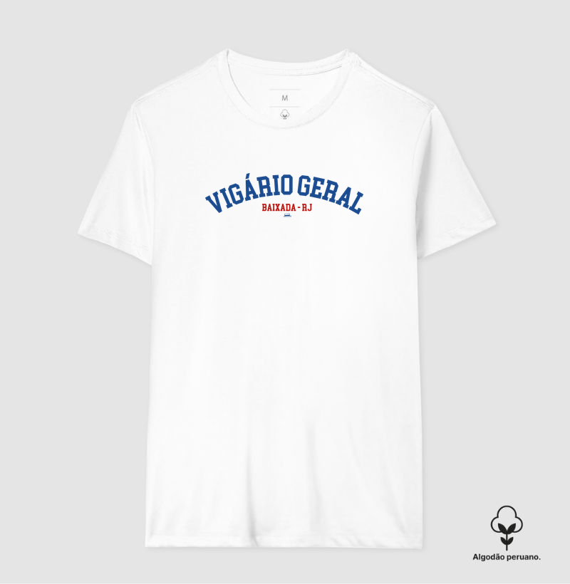 Vigário Geral - Camiseta Algodão Peruano