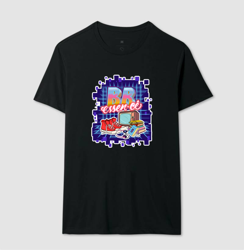 Camiseta coleção - ''Br essen-cê retrô''
