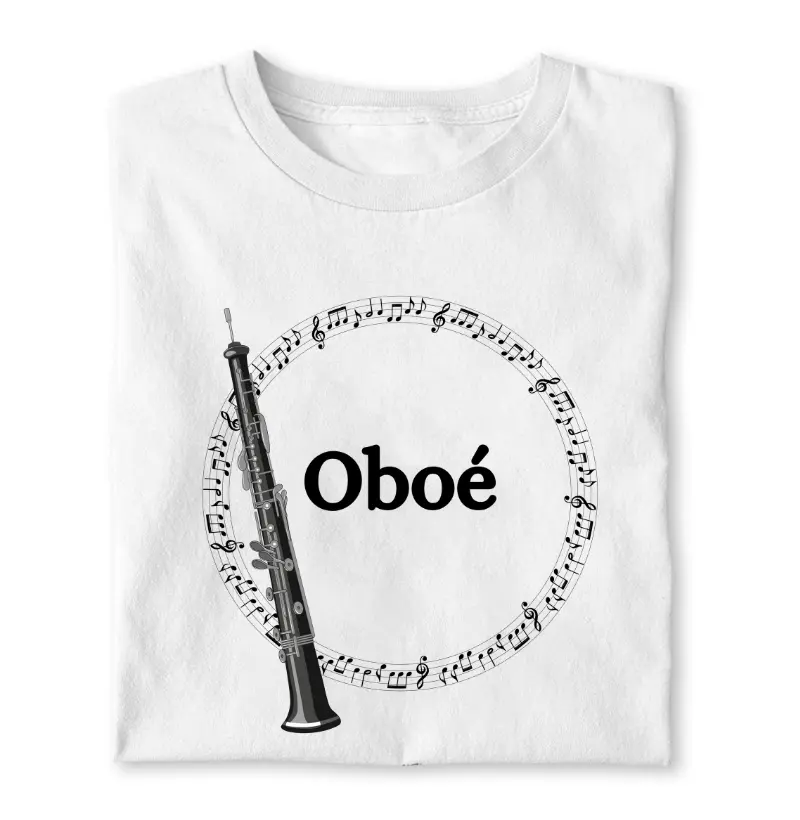 Oboé - Círculo Musical - Camiseta